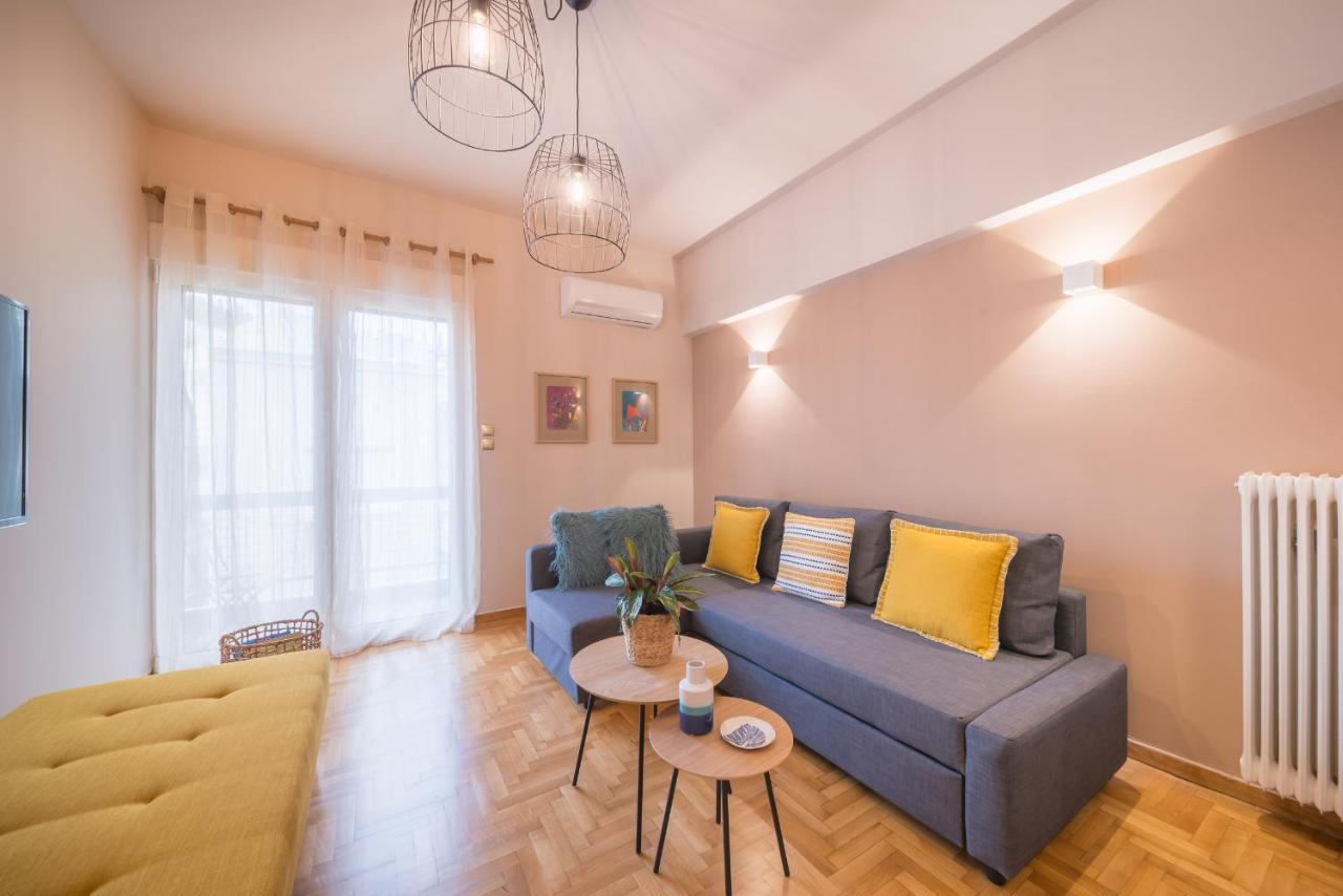Brand New Aprtm Touching Acropolis Apartment Athena Bagian luar foto