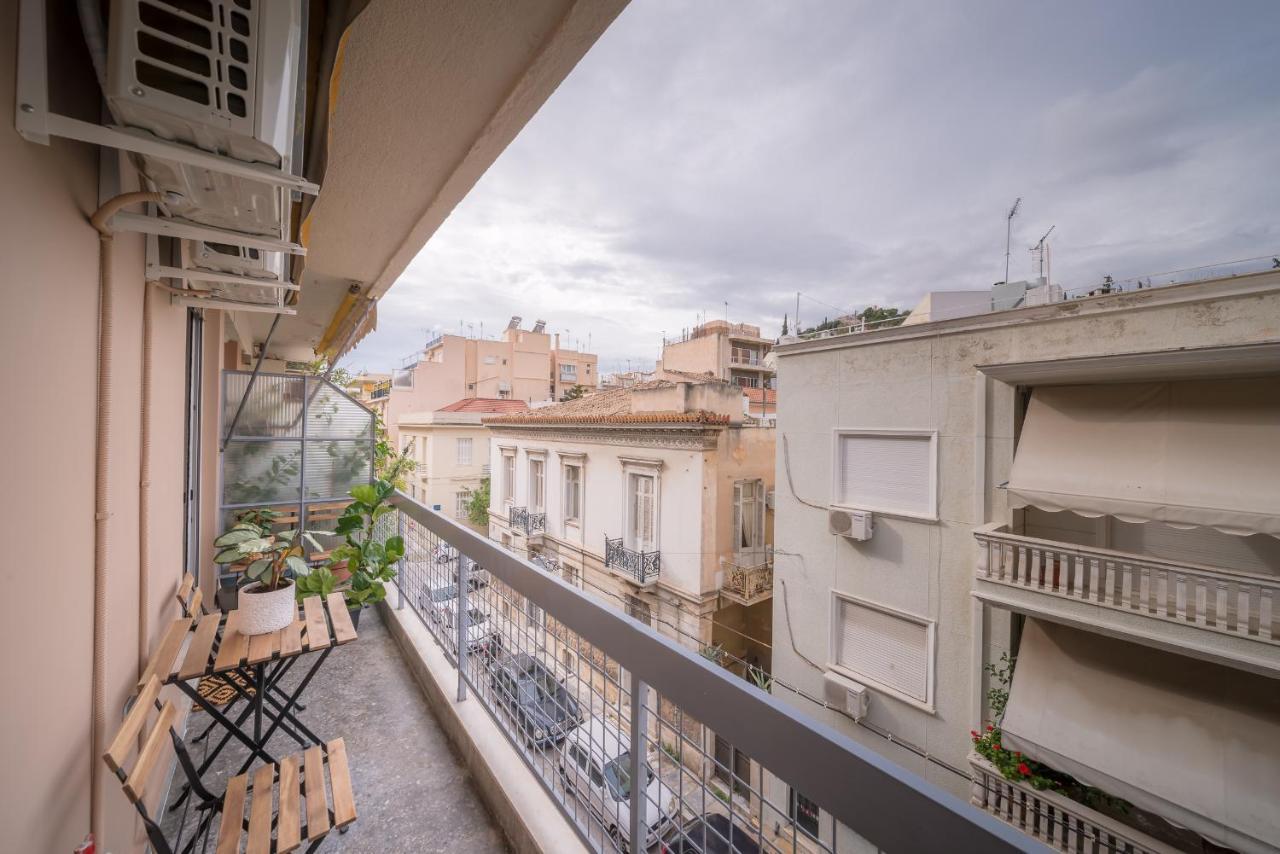 Brand New Aprtm Touching Acropolis Apartment Athena Bagian luar foto