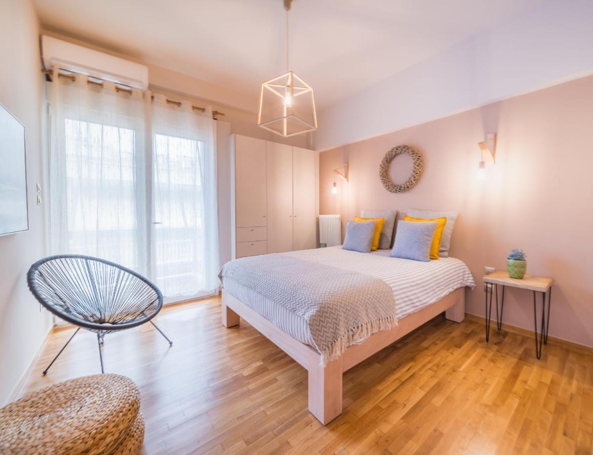 Brand New Aprtm Touching Acropolis Apartment Athena Bagian luar foto