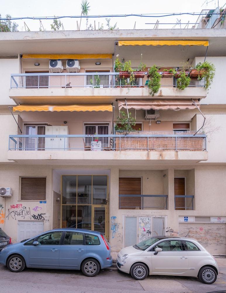 Brand New Aprtm Touching Acropolis Apartment Athena Bagian luar foto